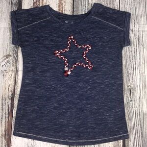 Cherokee American Star Blue T-Shirt Girl’s Size 6